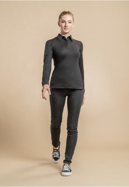 UNA LONG SLEEVES BLACK