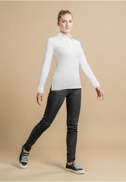 UNA LONG SLEEVES WHITE