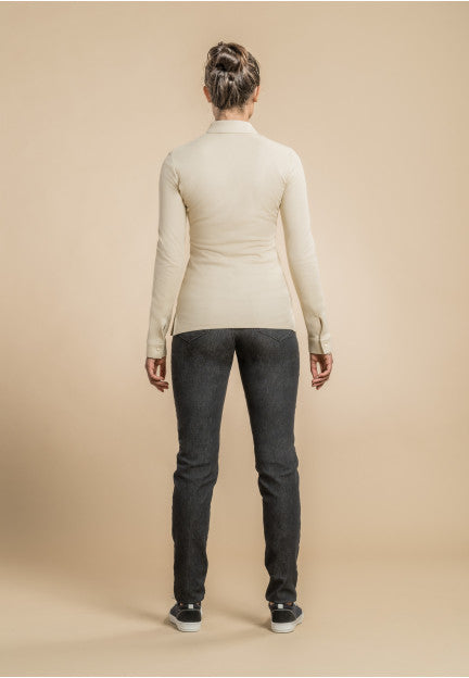 UNA LONG SLEEVES BEIGE